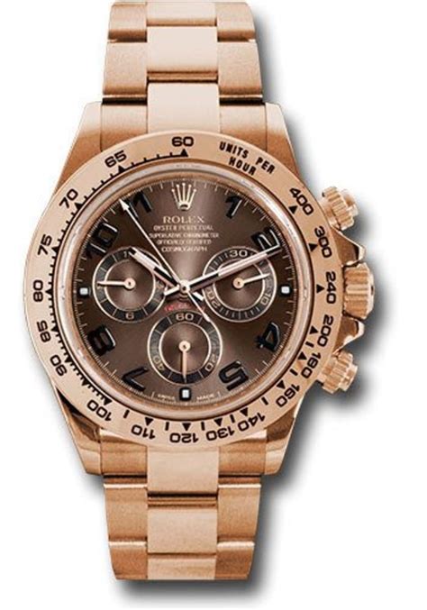 rolex daytona brown dial